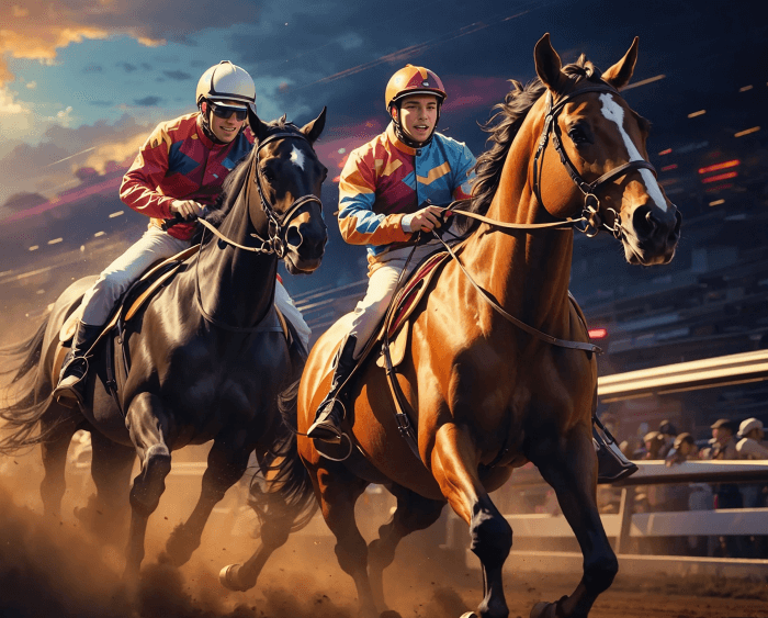 Vainqueur du tournoi hippique — Sergueï Smirnova